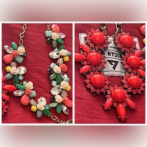 J Crew Beaded Multi Color Necklaces